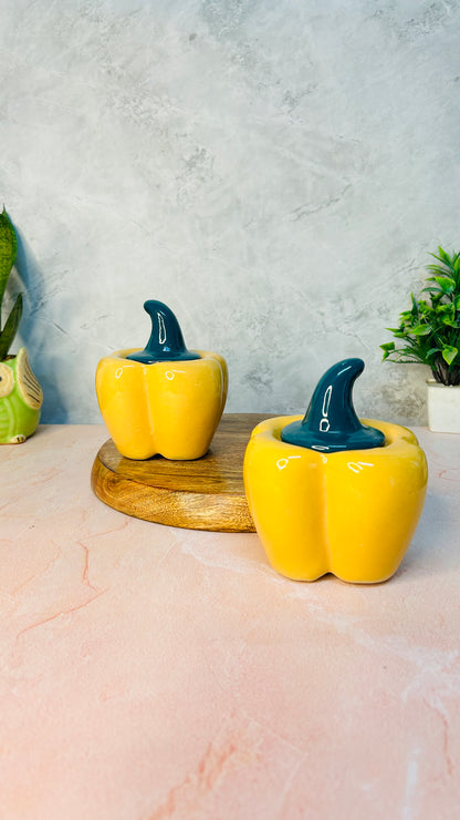 Yellow Capsicum Jar (Pack of 1)