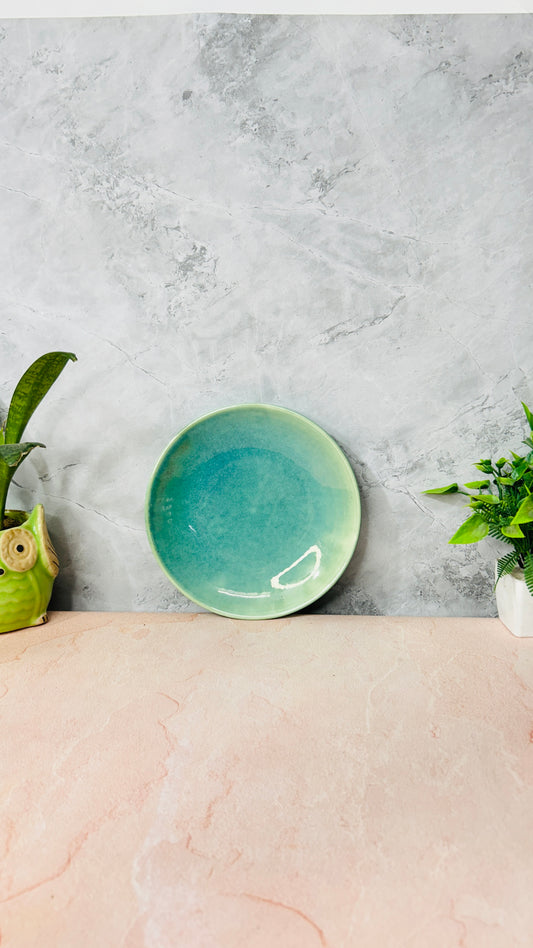 Studio Sea Green Quarter Plate (Pack of 1)